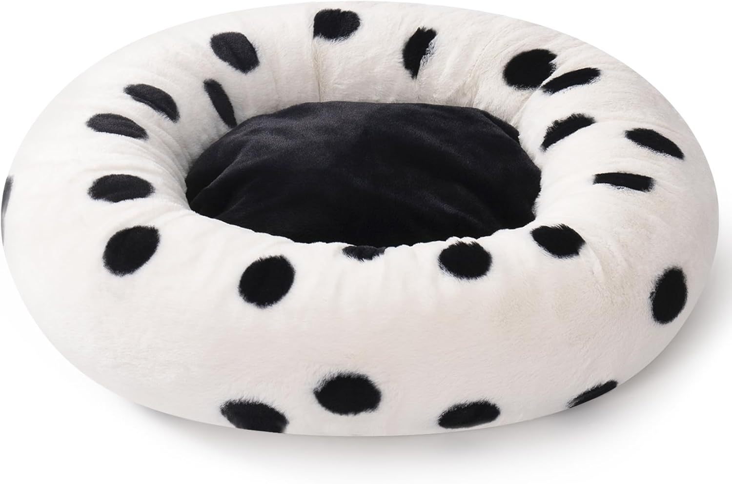 MEWOOFUN Donut Cat Bed For Indoor Cats