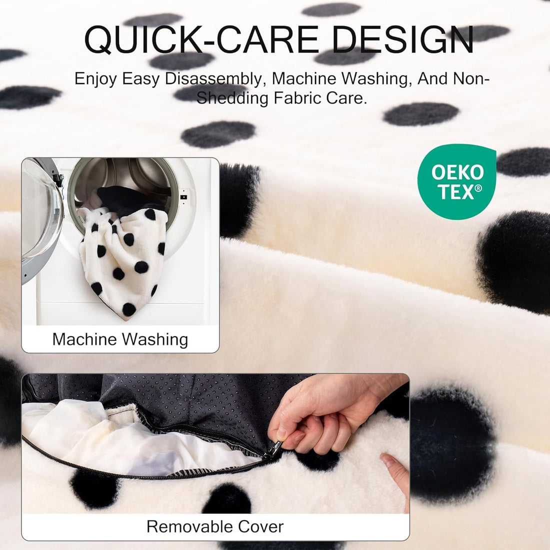 MEWOOFUN Donut Cat Bed For Indoor Cats