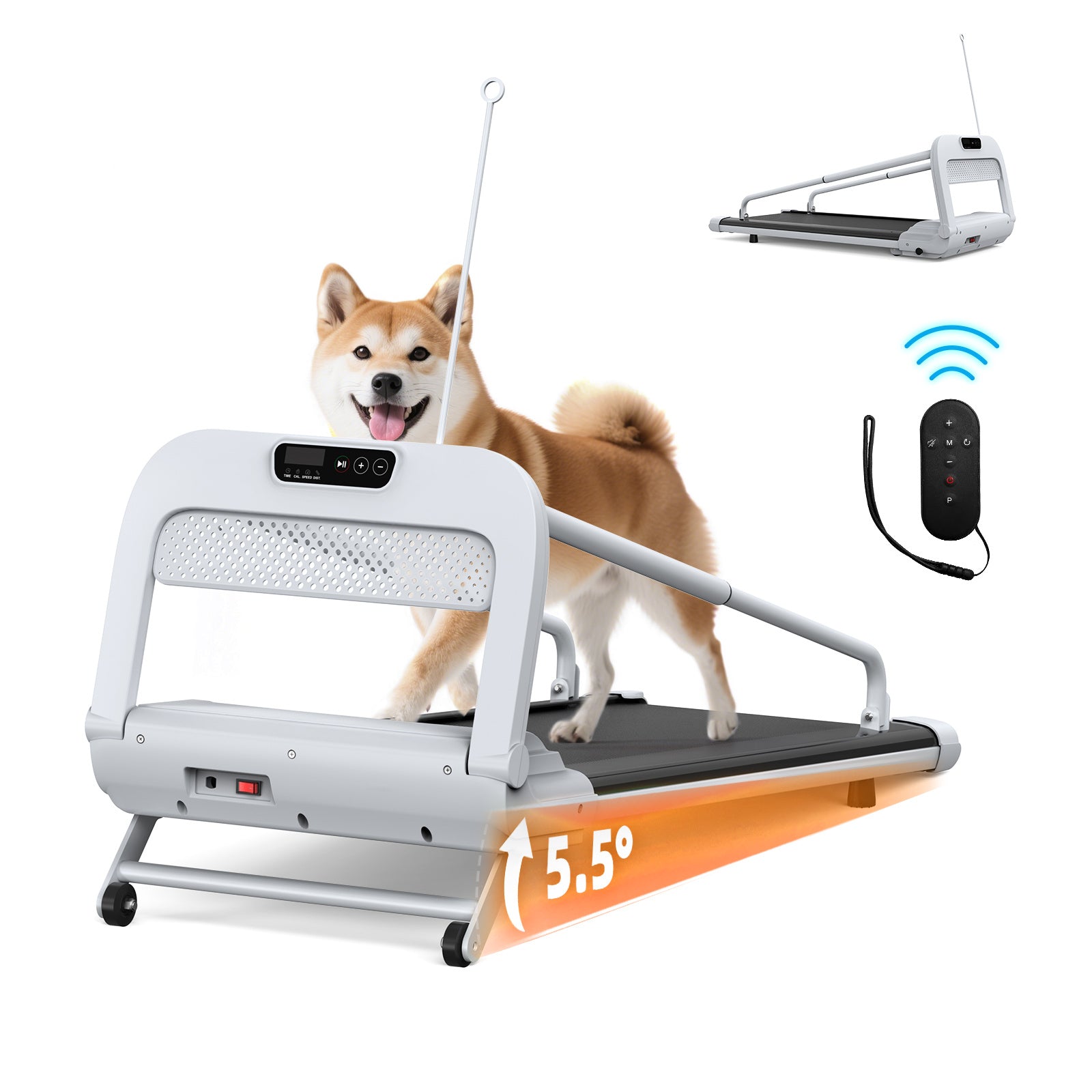 New Quiet Smart Pet Treadmill, Adjustable Speed, Perfect For Small Medium Dogs
